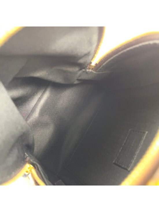 Louis Vuitton Palm Springs Backpack Mini Monogram Correspondence Leather Brown main image 14